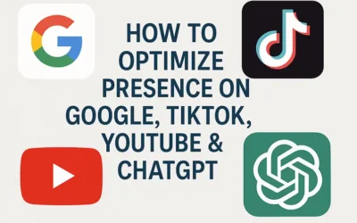 How to Optimize Presence on Google, TikTok, YouTube & ChatGPT